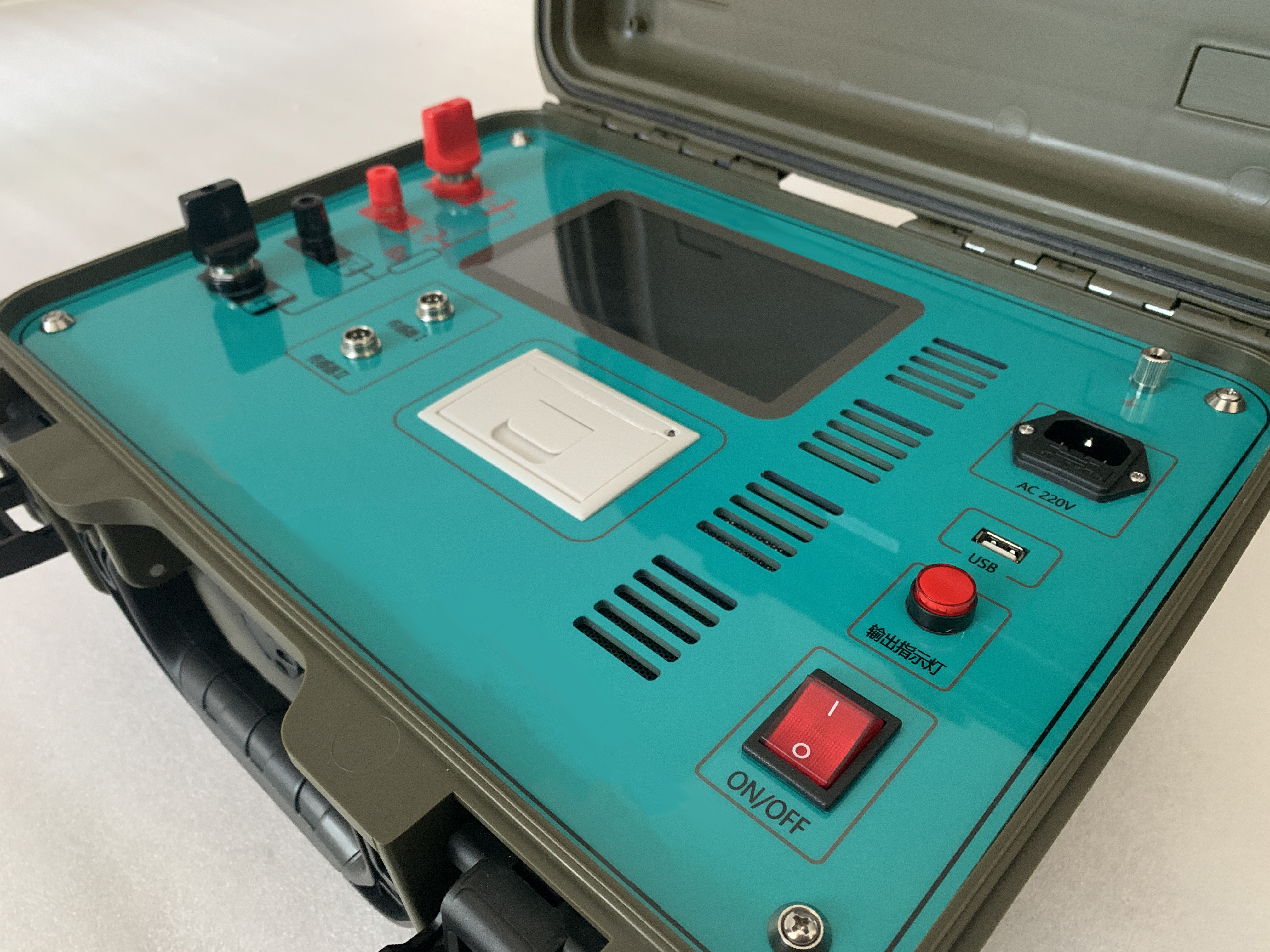 UHV(T)-HD100A開關觸頭壓力回路電阻測試一體機