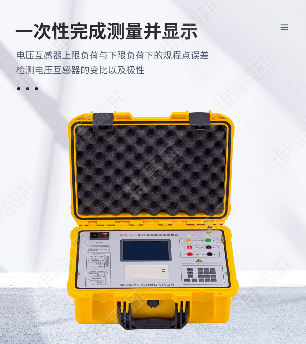 HGQY-H 電壓互感器現場測試儀(圖2)