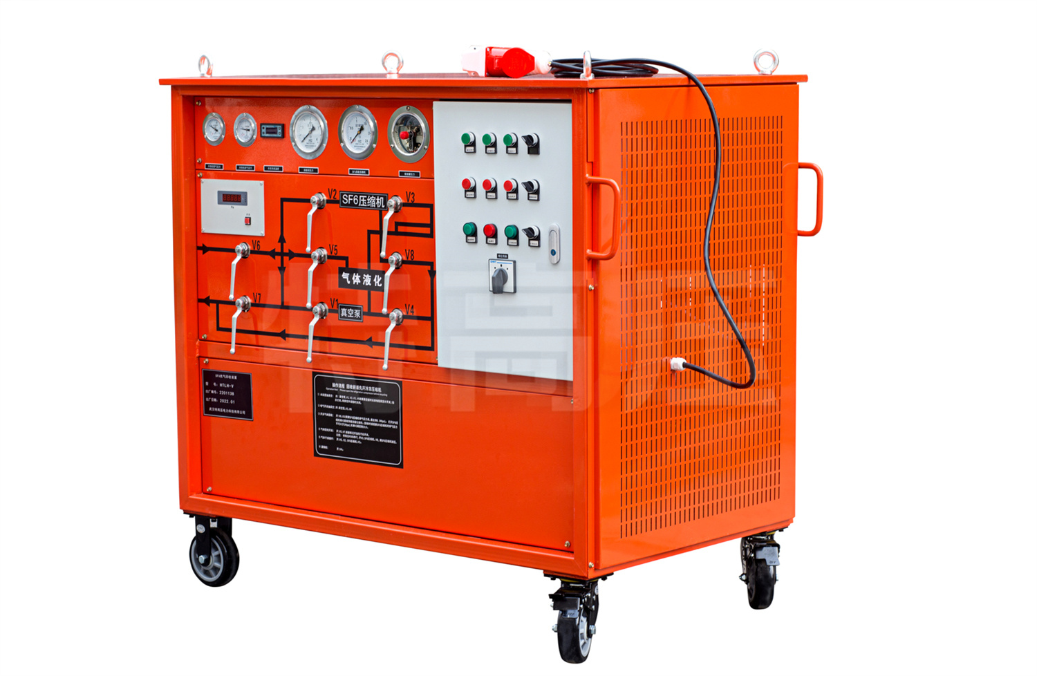 UHV-625 SF6氣體回收裝置