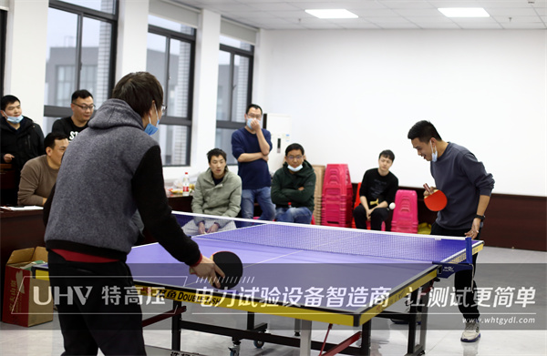 “乒”出干勁，博出精彩！ 特高壓電力舉辦首屆企業職工乒乓球賽(圖5)